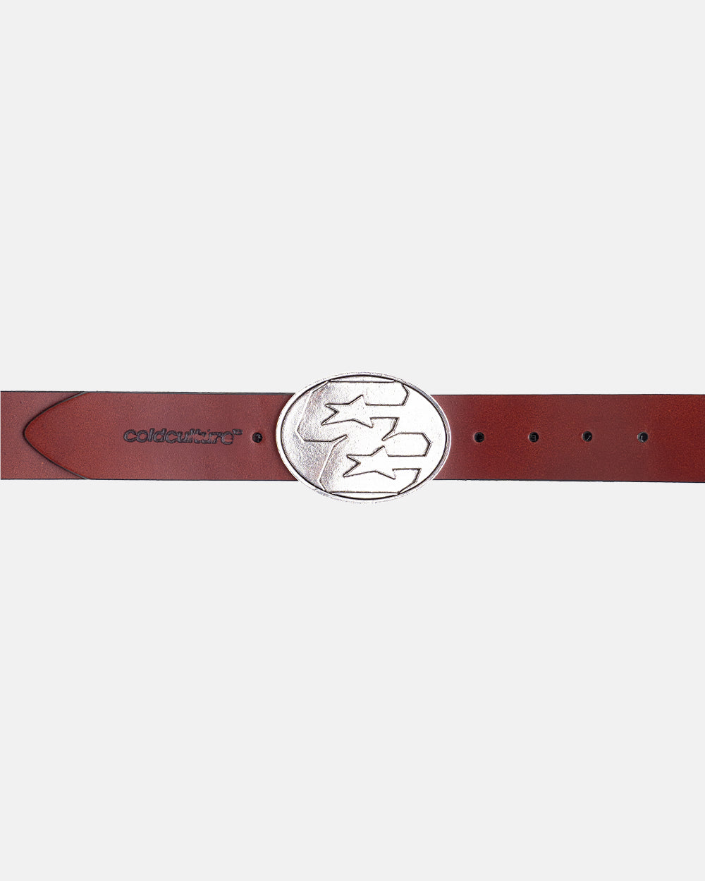 DOUBLE C LEATHER BELT ROBLE