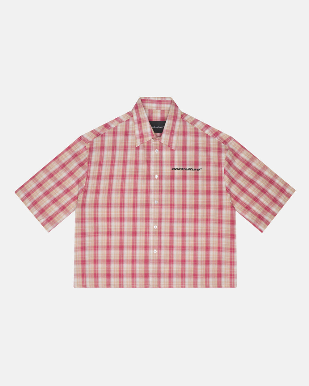 Coldcultureworldwide Distorted Check Shirt