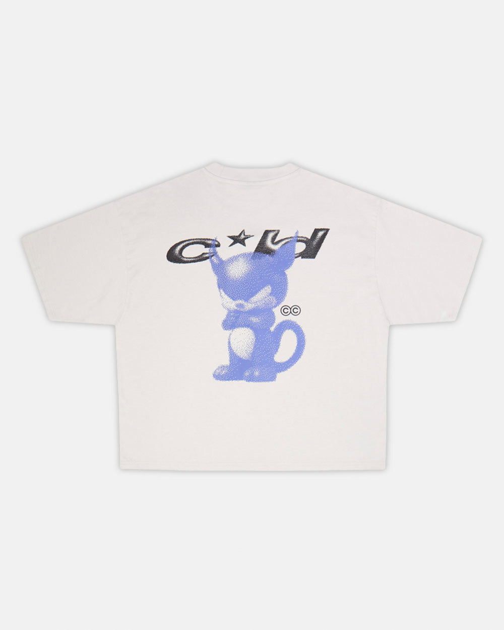 DEMON TEE WIND GREY