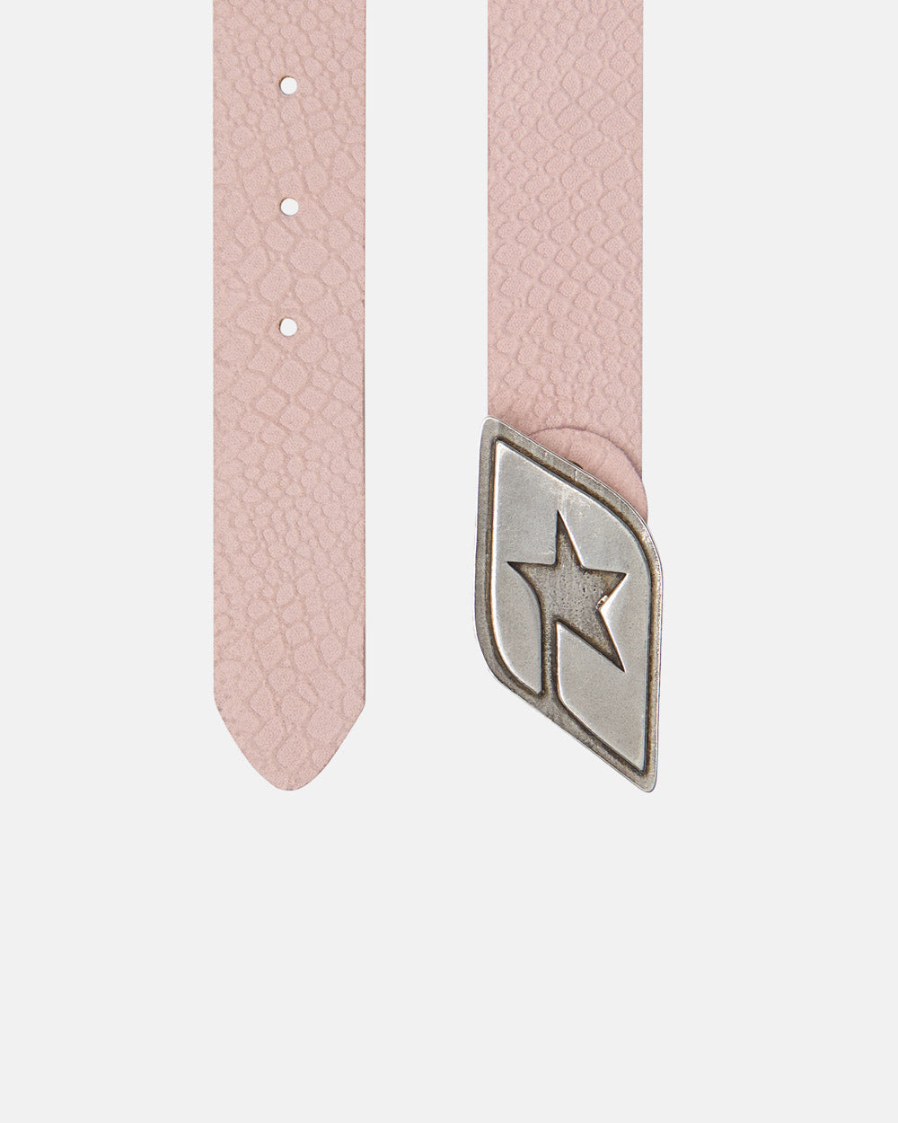 ORIGINAL LEATHER BELT PINK CROCODRILE