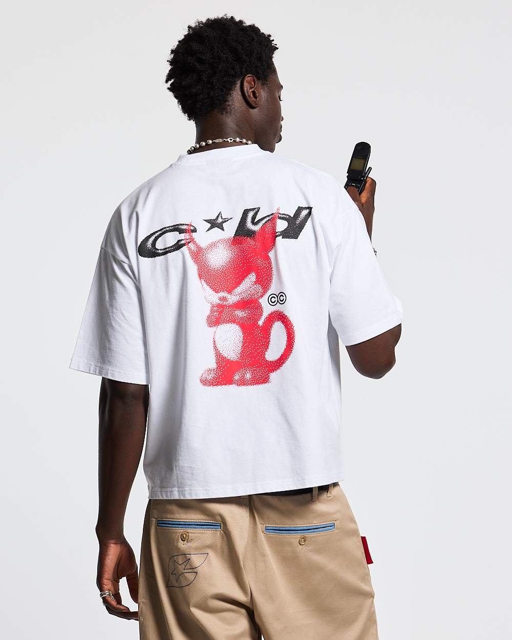 DEMON TEE WHITE