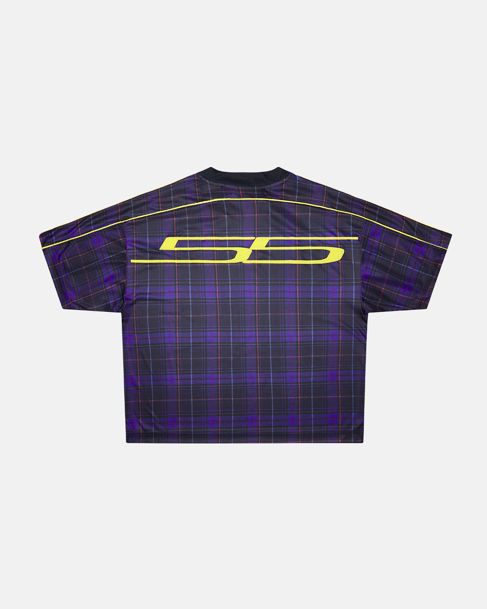 HIGHLANDS PLAID TEE DARK BLUE
