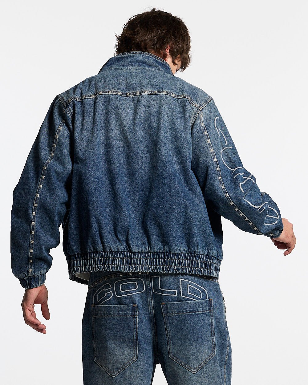 2010 DENIM JACKET BLUE DENIM - Cold Culture #man