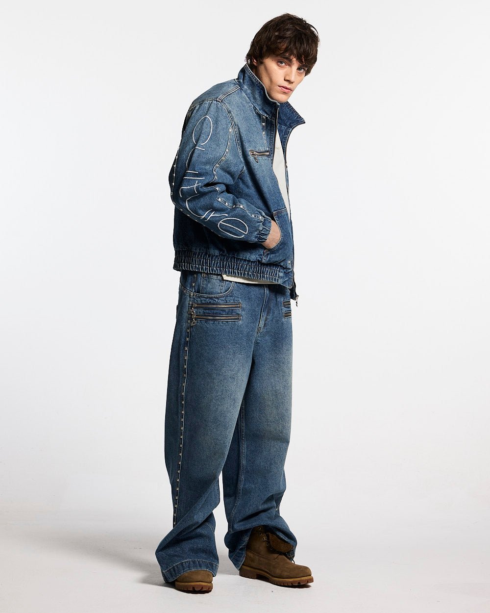 2010 DENIM PANTS BLUE DENIM - Cold Culture #man