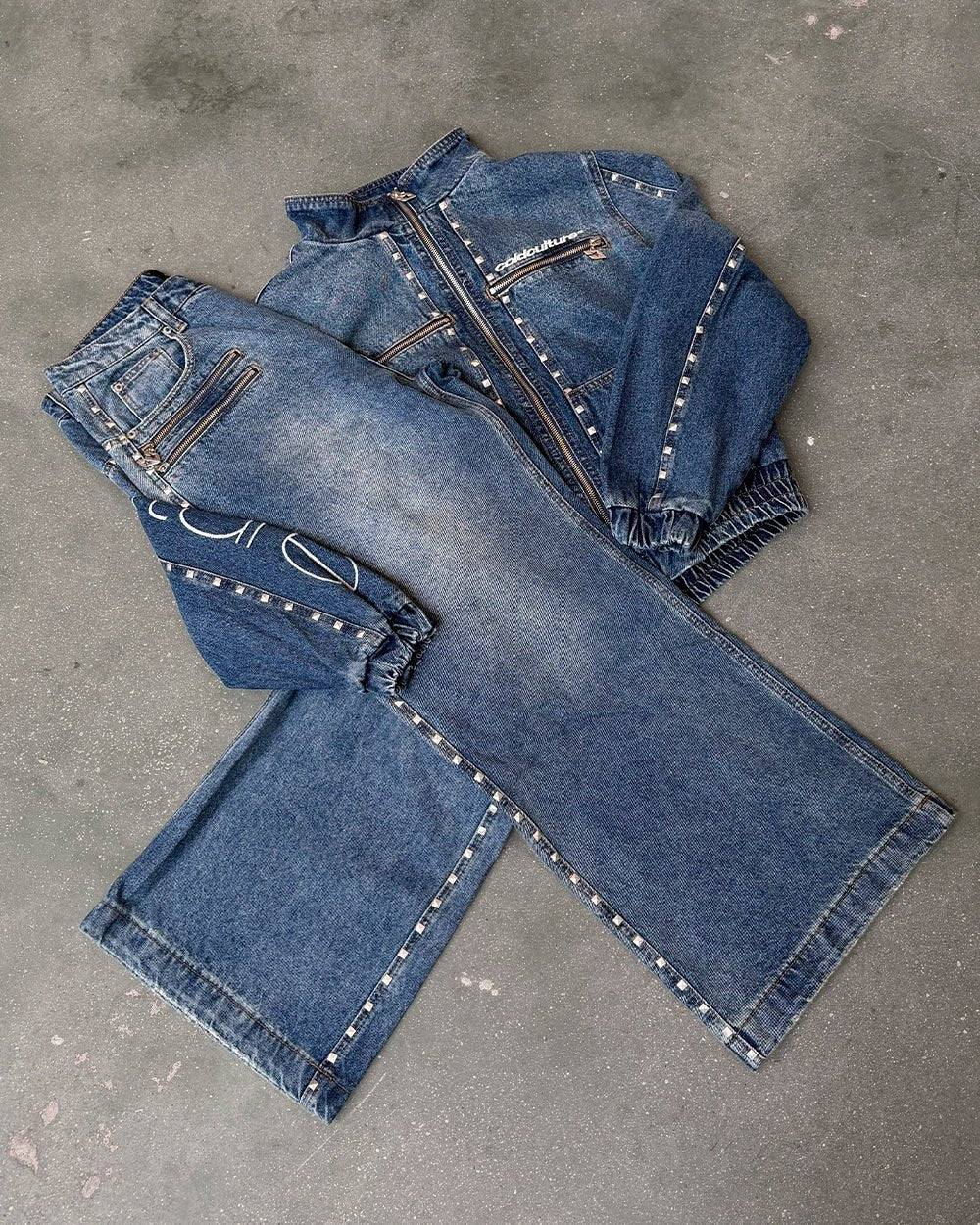 2010 DENIM PANTS BLUE DENIM - Cold Culture