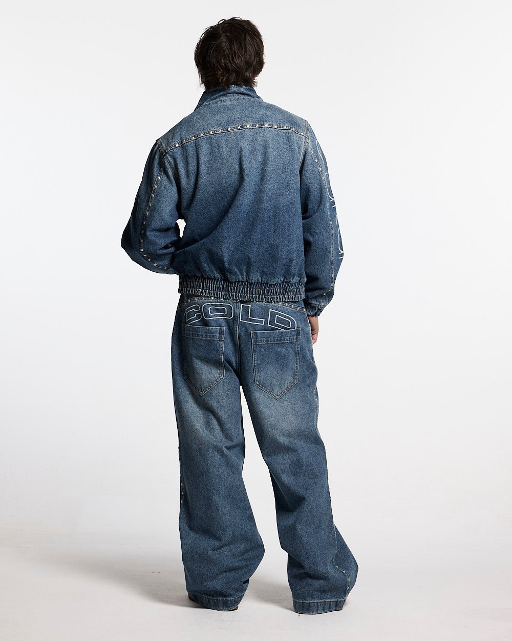 2010 DENIM PANTS BLUE DENIM - Cold Culture #man
