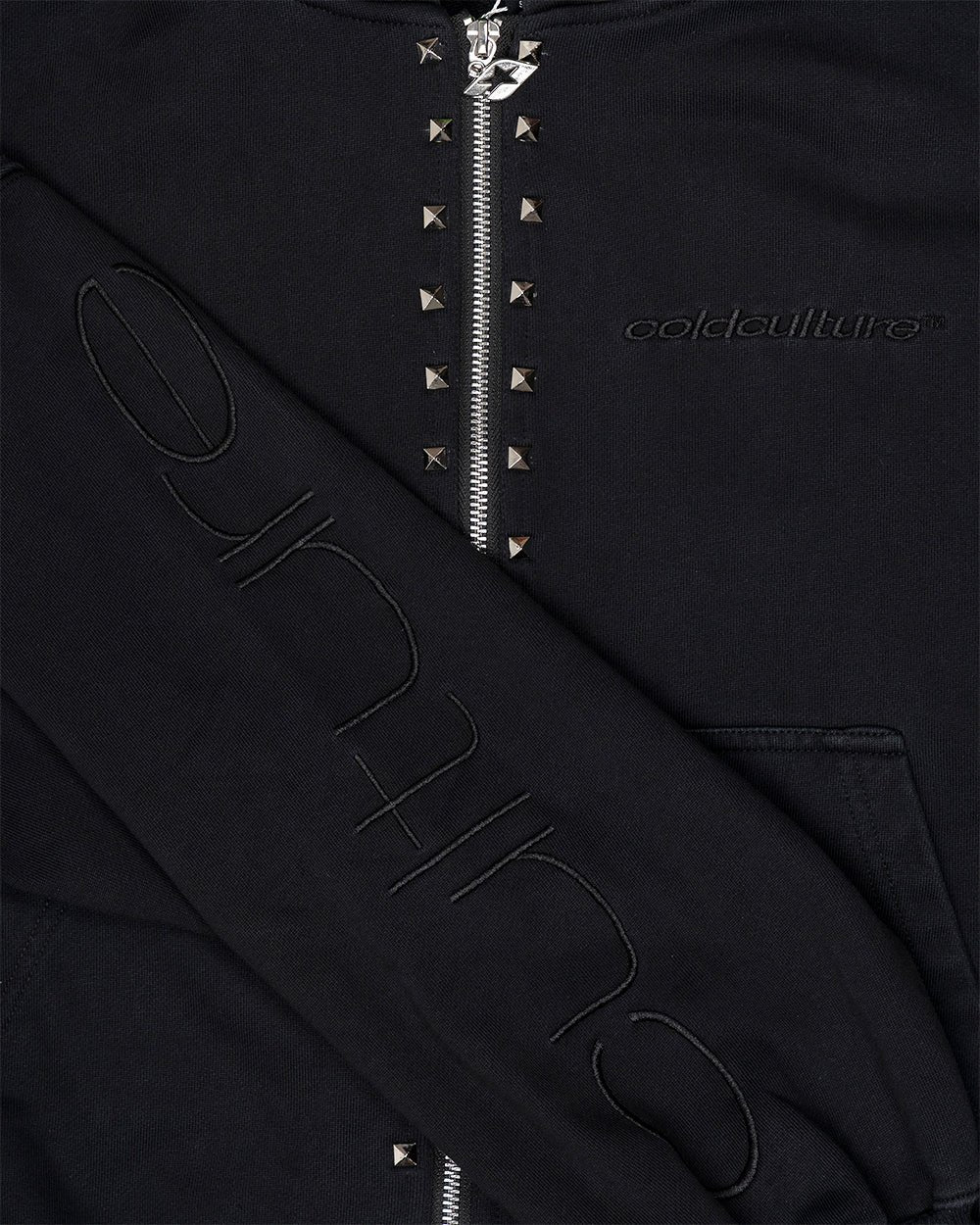2010 ZIP HOODIE BLACK - Cold Culture