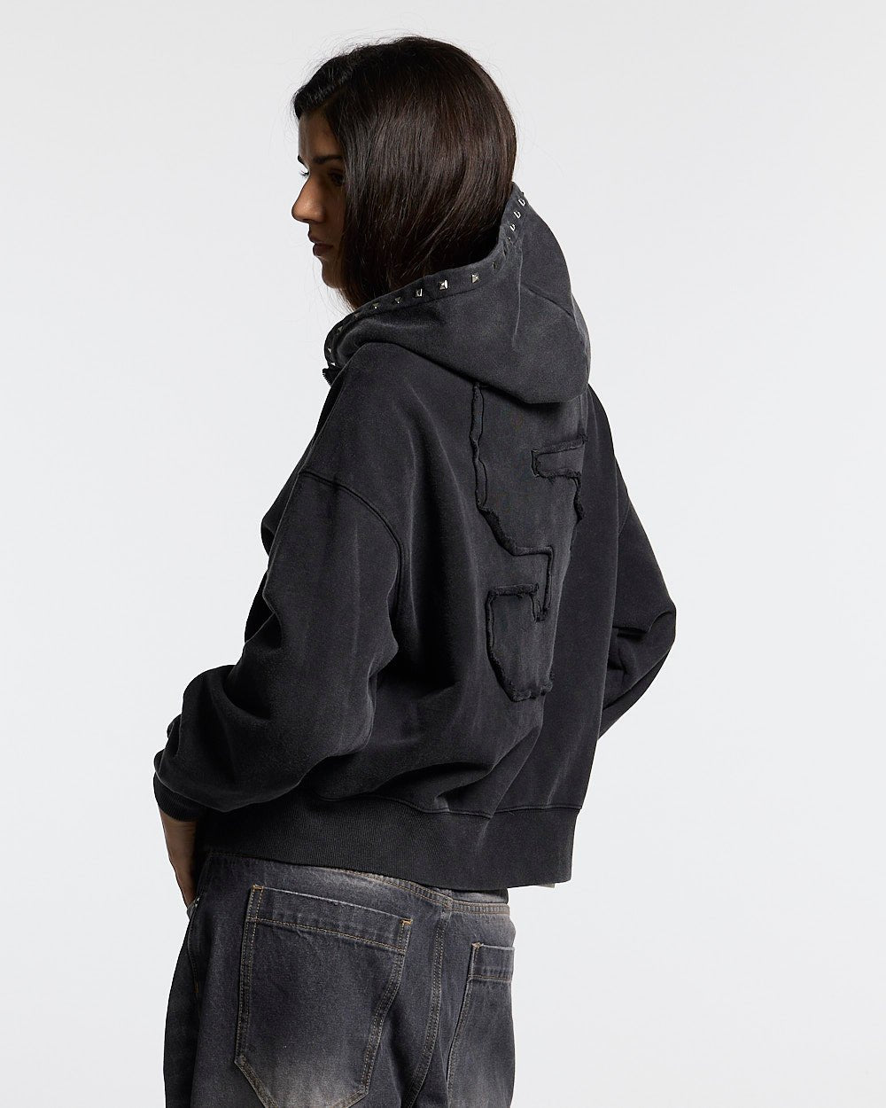 2010 ZIP HOODIE BLACK - Cold Culture #woman