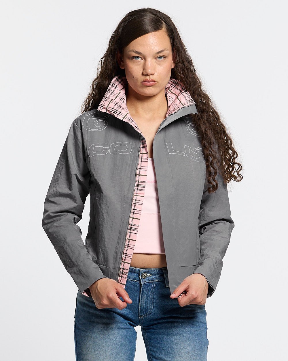 2BI ZIP JACKET GREY - Cold Culture