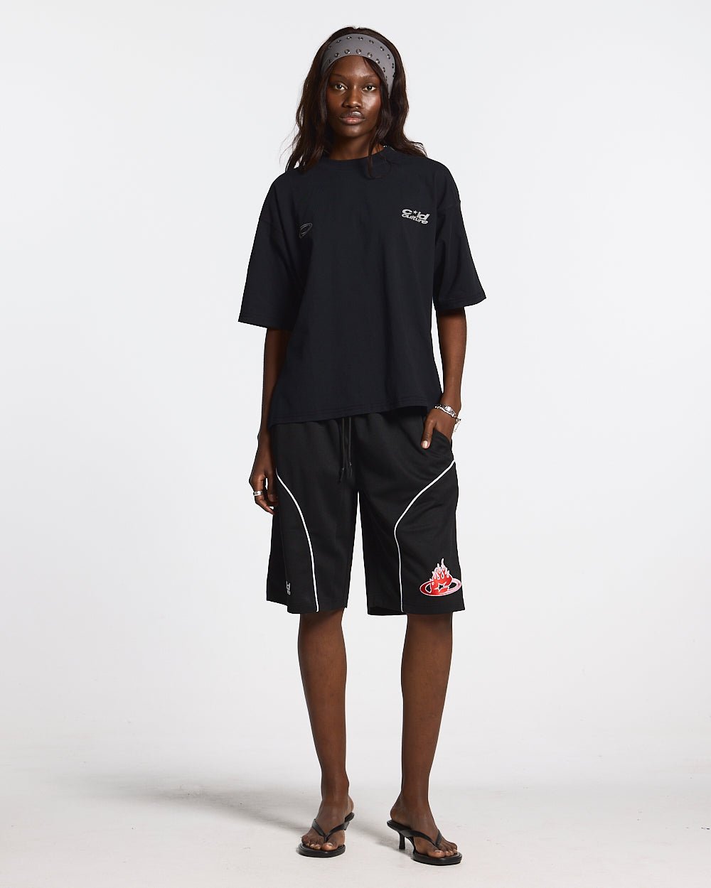 555 TEE BLACK - COLD CULTURE