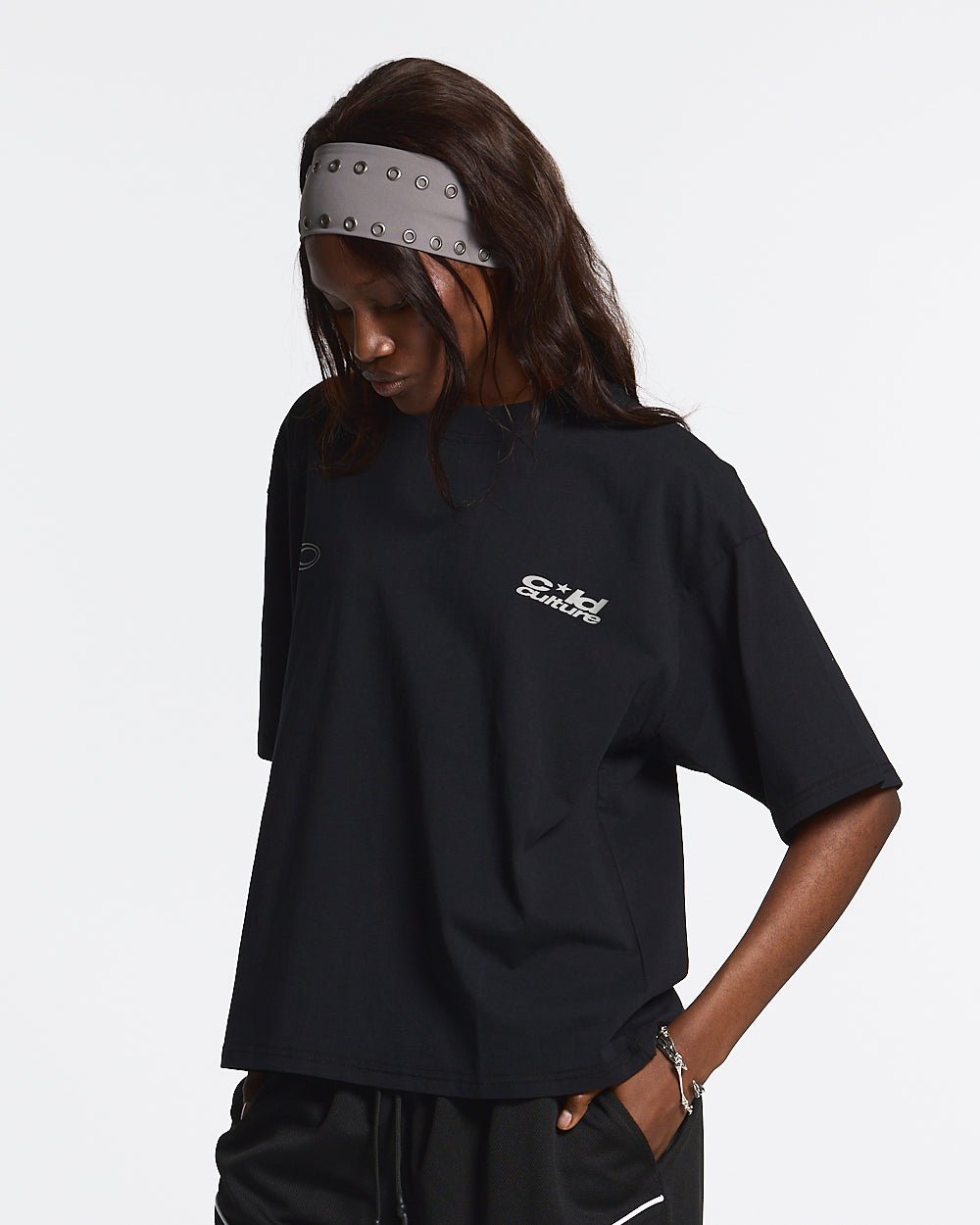 555 TEE BLACK - COLD CULTURE