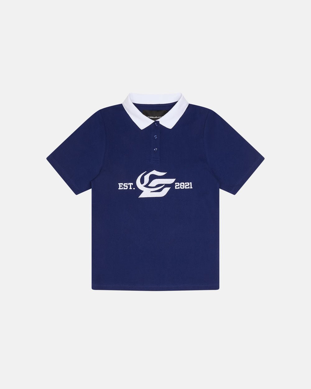 5th AURA SLIM POLO DARK BLUE - COLD CULTURE