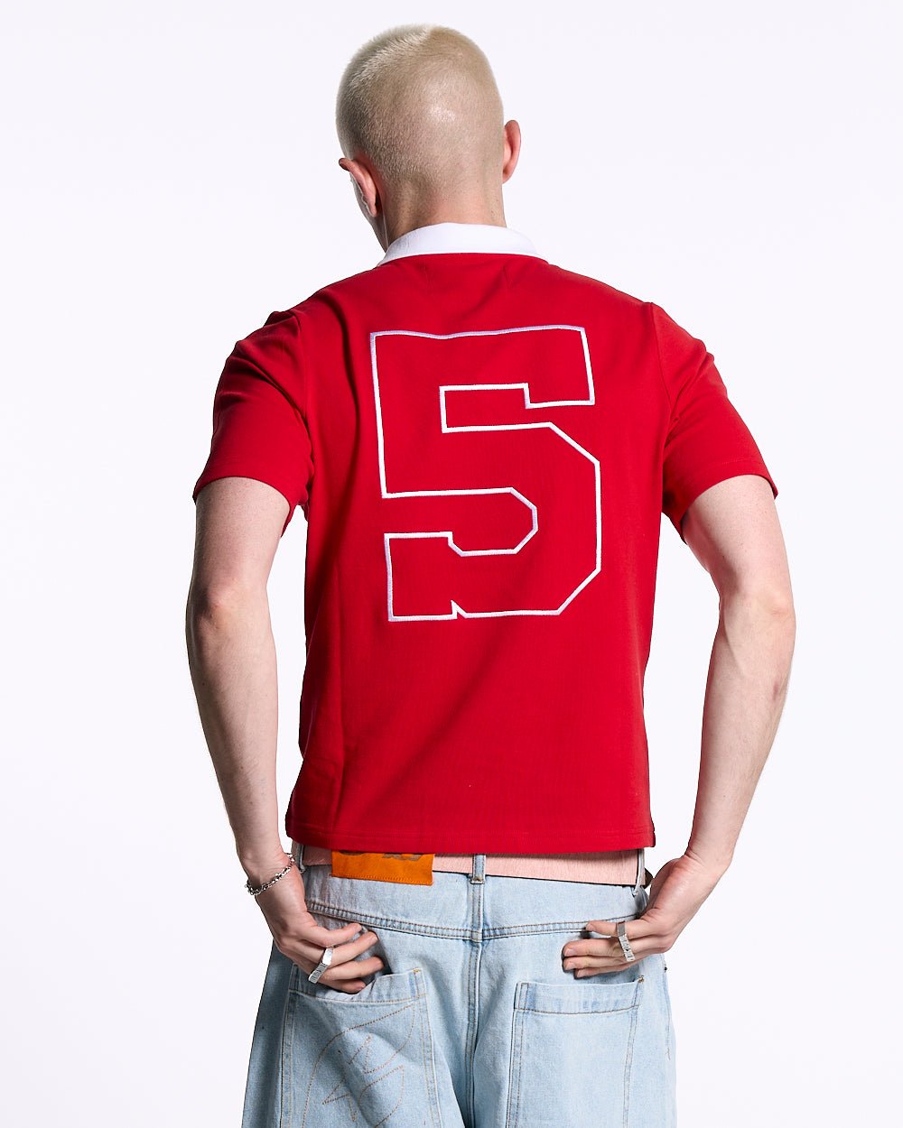 5th AURA SLIM POLO RED - COLD CULTURE