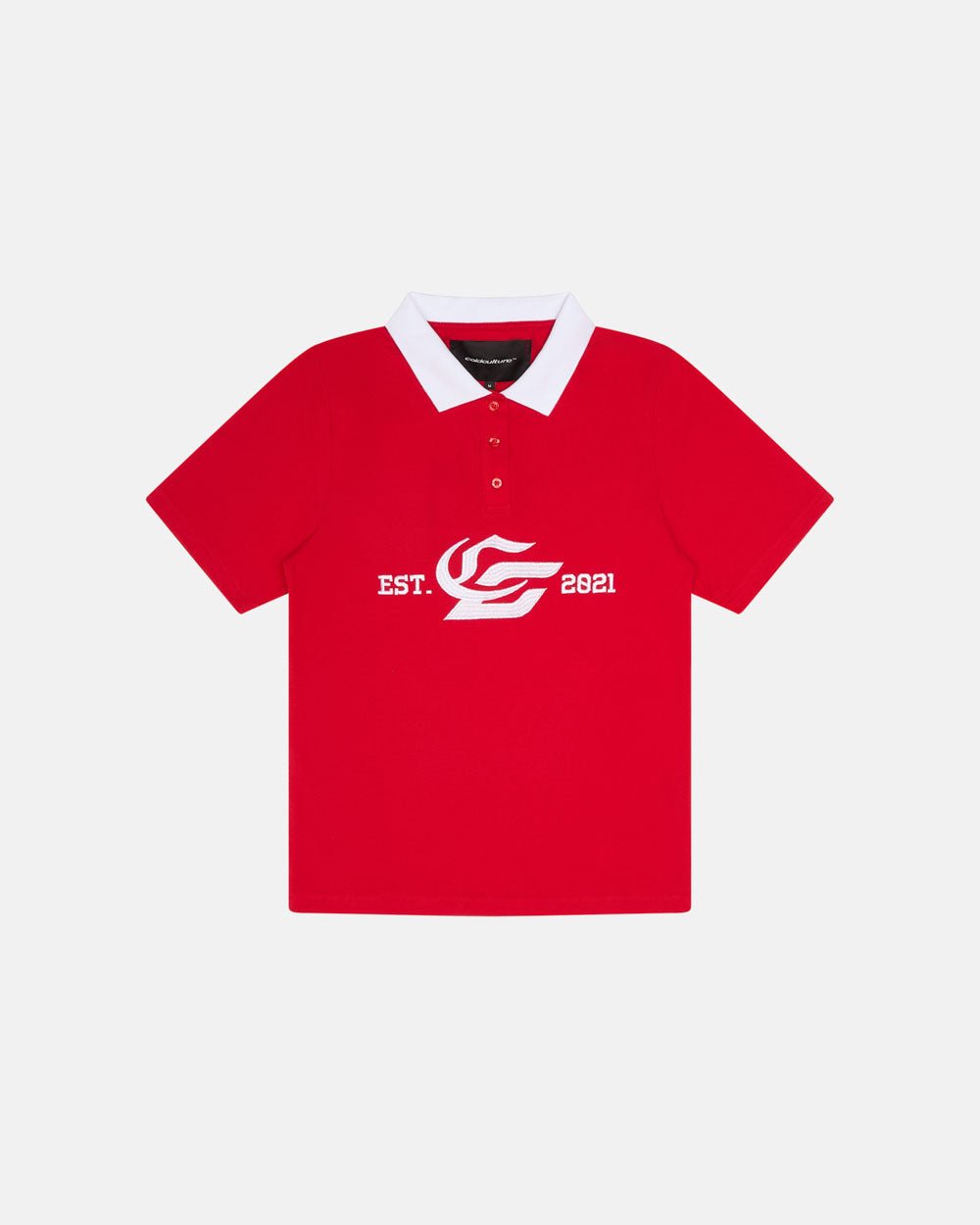 5th AURA SLIM POLO RED - COLD CULTURE