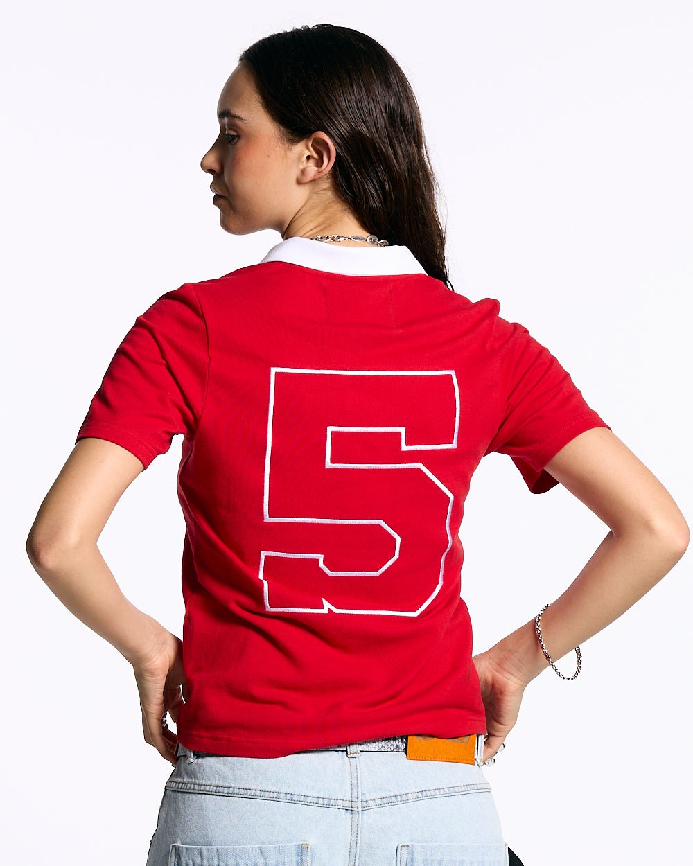 5th AURA SLIM POLO RED - COLD CULTURE