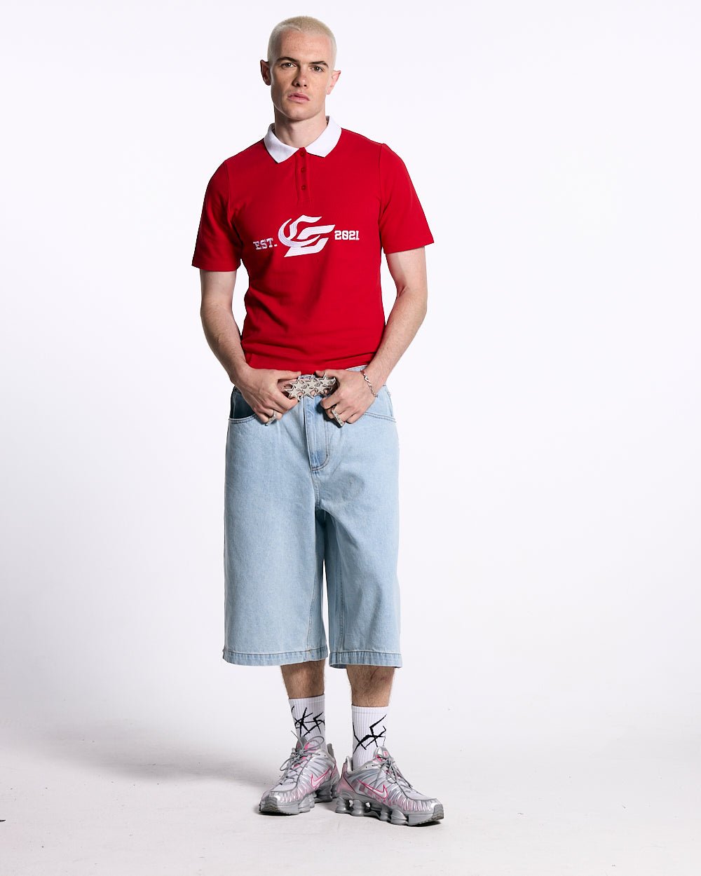 5th AURA SLIM POLO RED - COLD CULTURE