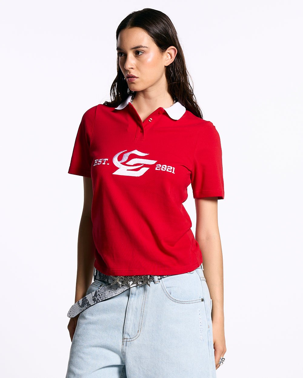 5th AURA SLIM POLO RED - COLD CULTURE