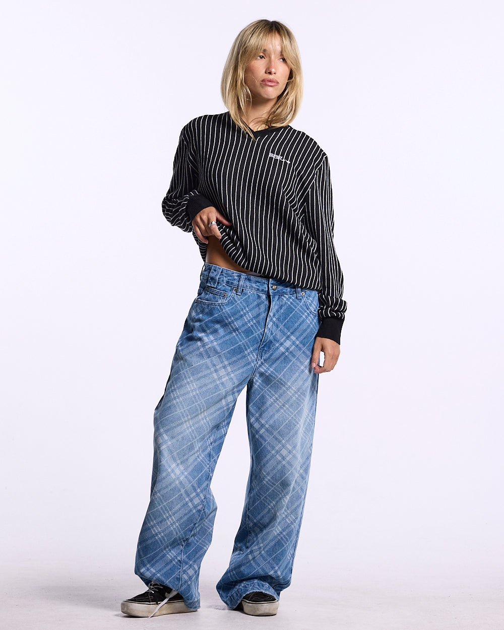 BELLOWS KNIT BLACK