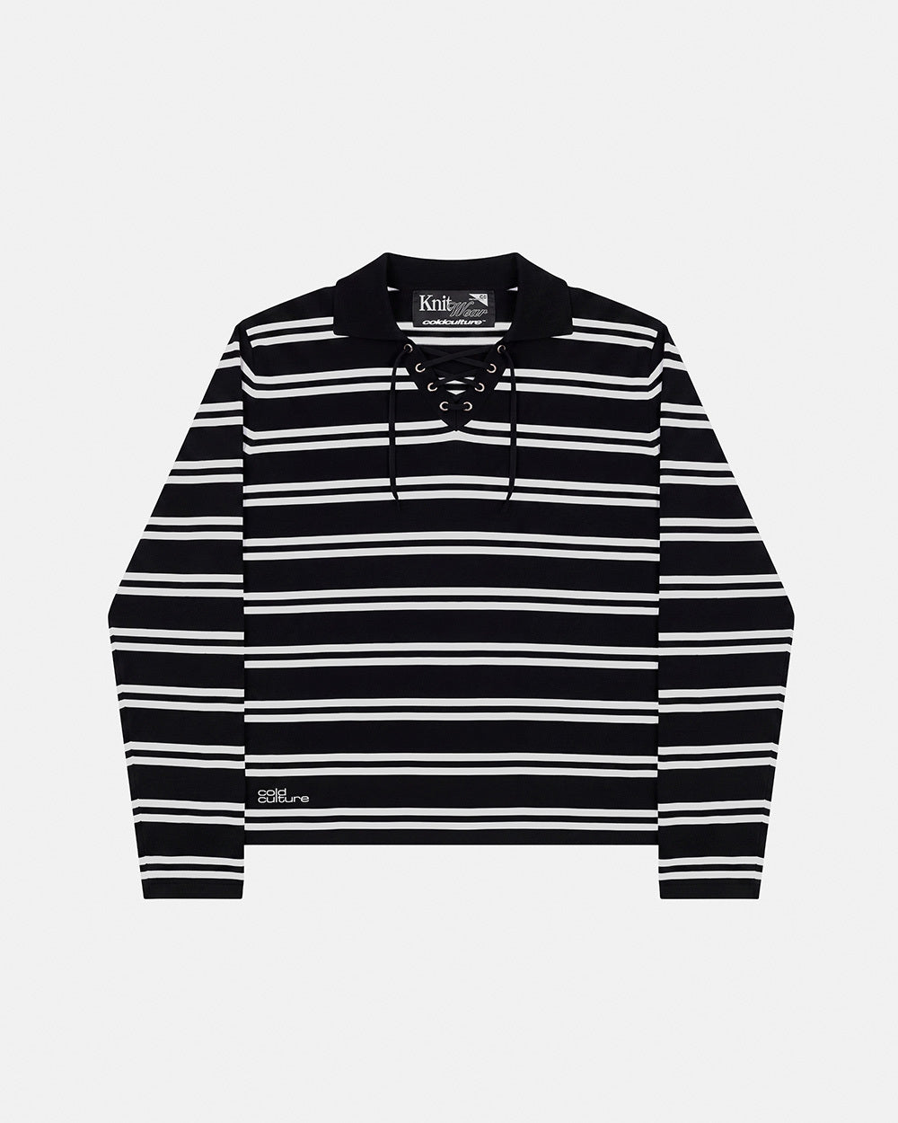 BREAKOUT KNIT POLO BLACK