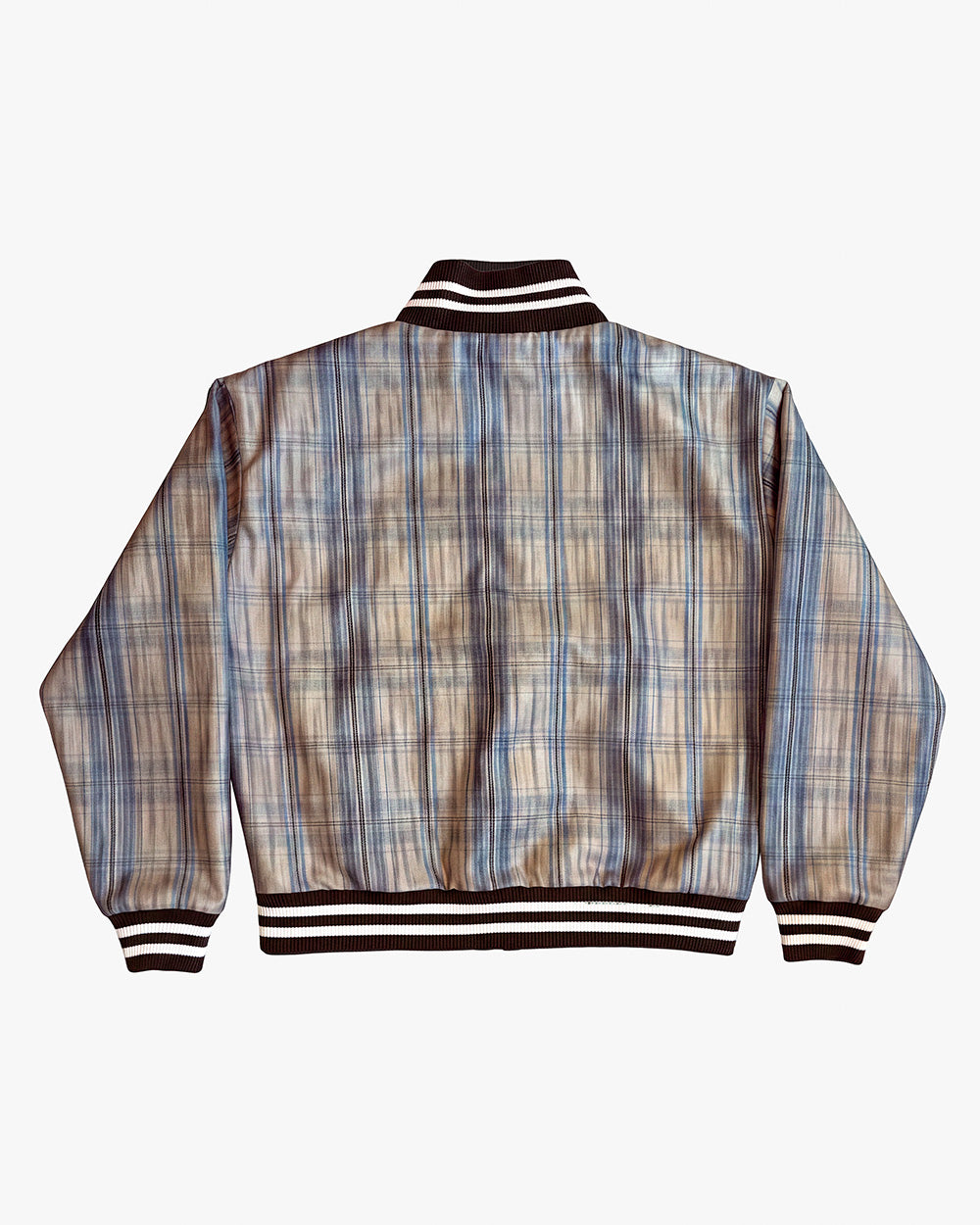 CLUB ZIP UP BROWN