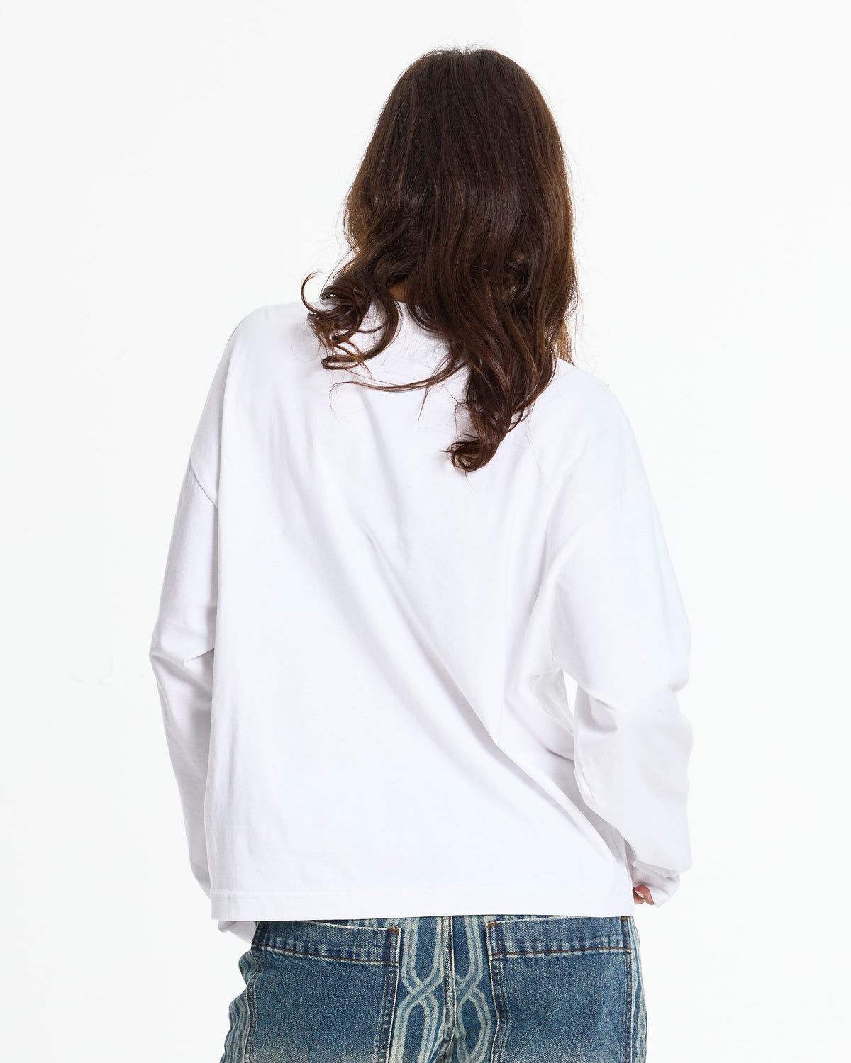 WORLDWIDE LONGSLEEVE WHITE - Cold Culture #woman