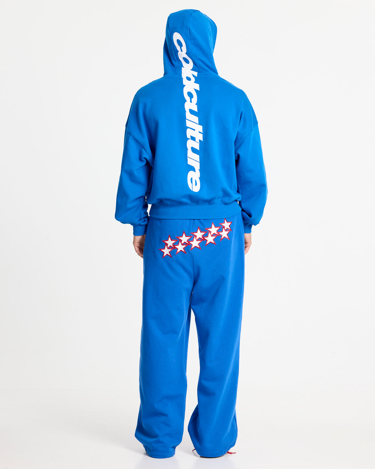 VERTICAL HOODIE BLUE - Cold Culture