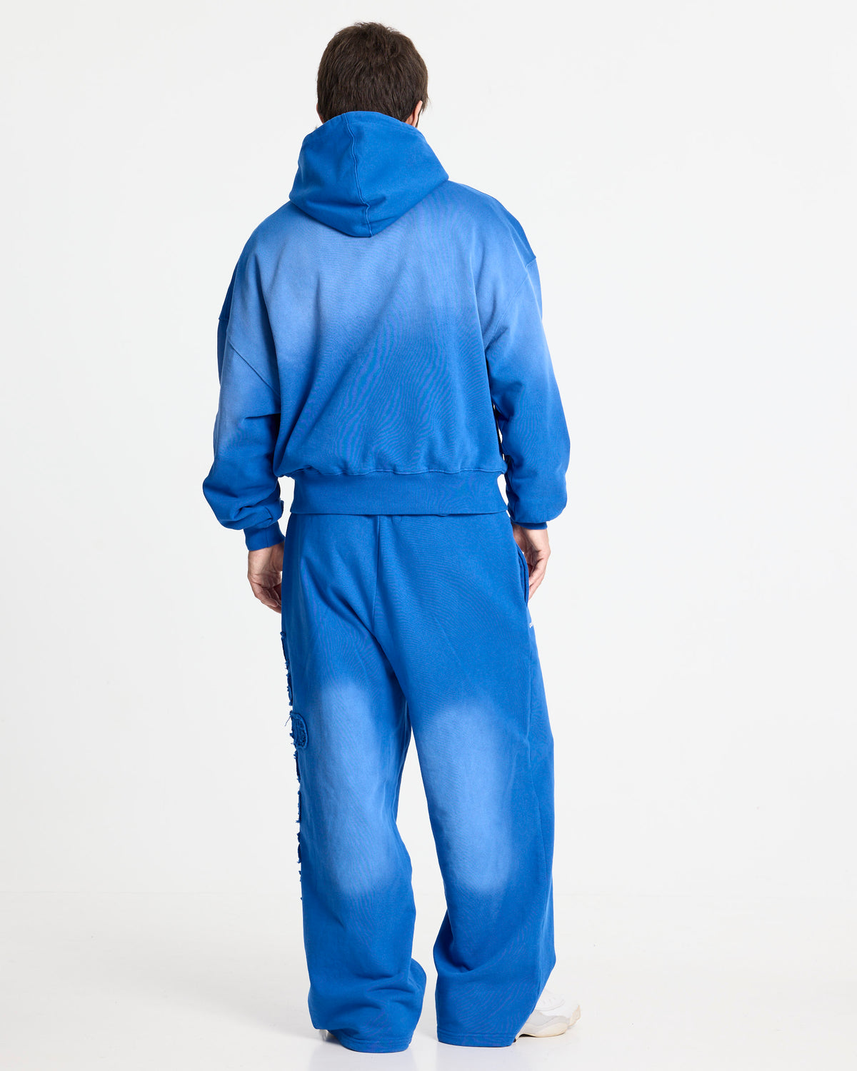 CROSSED SWEATPANTS BLUE - Cold Culture #man