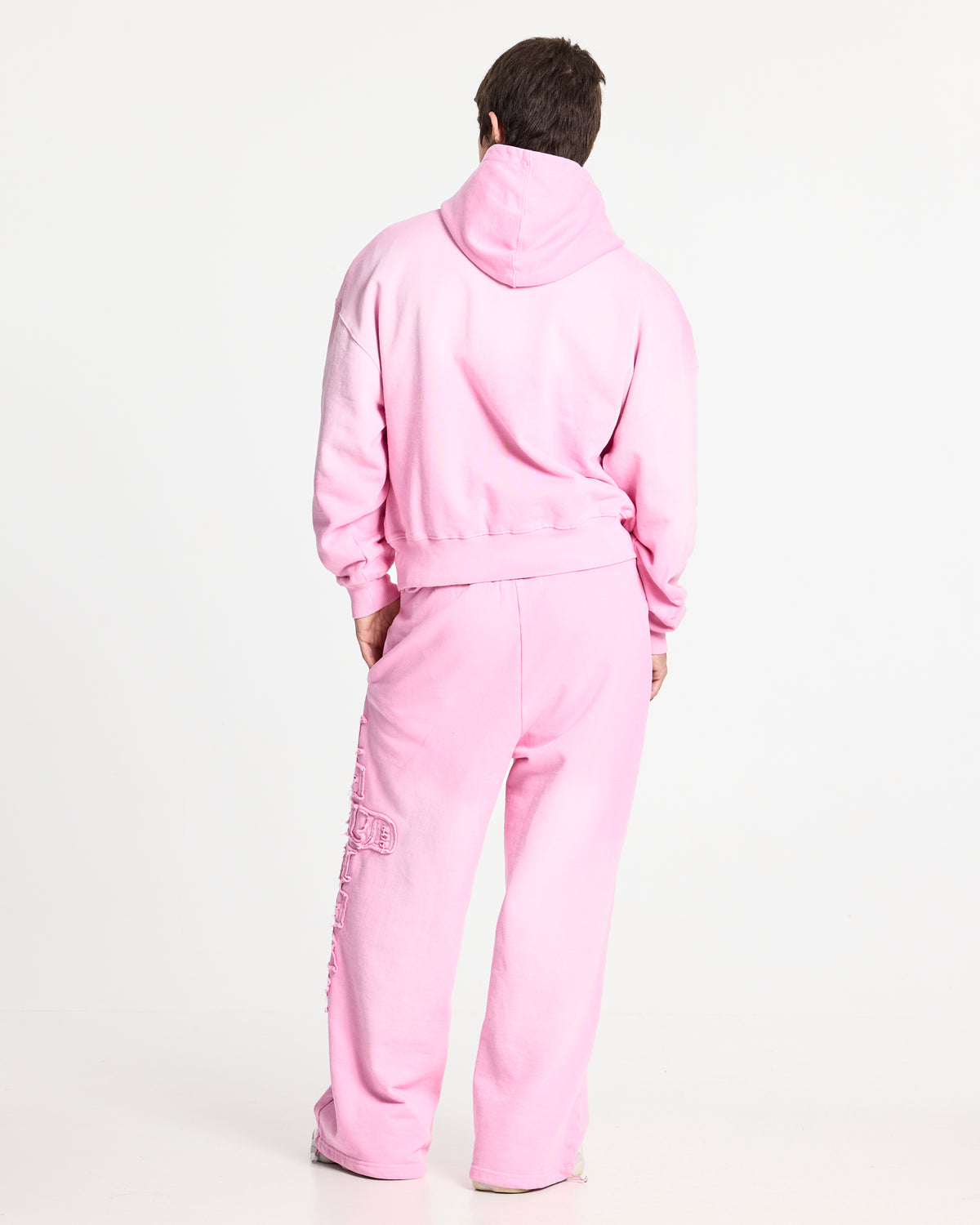 CROSSED HOODIE PINK - Cold Culture #man