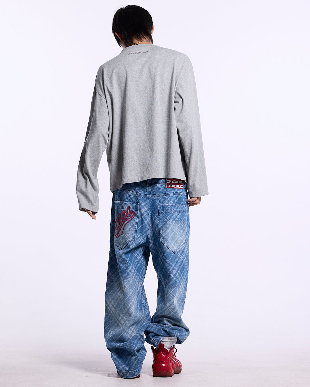 CROWN LONGSLEEVE HEATHER GREY