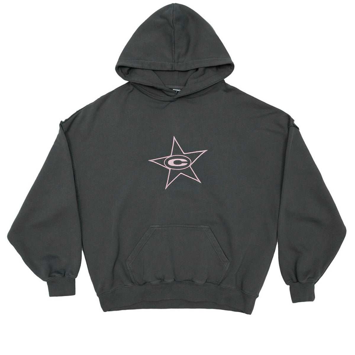 C*STAR HOODIE DARK GREY | COLD CULTURE™ | STREETWEAR CLOTHING BRAND