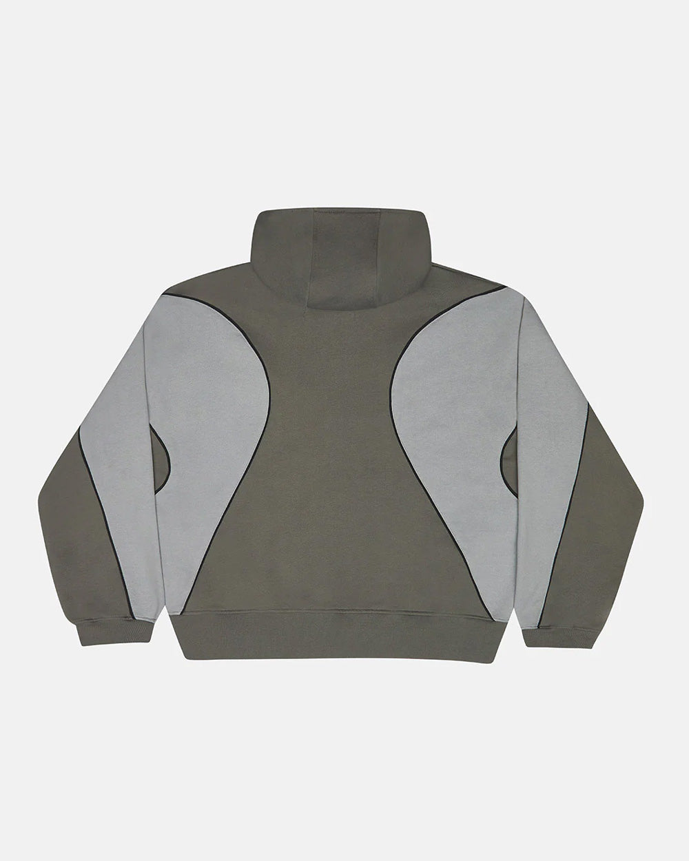 RUSH ZIPPER HOODIE GREY