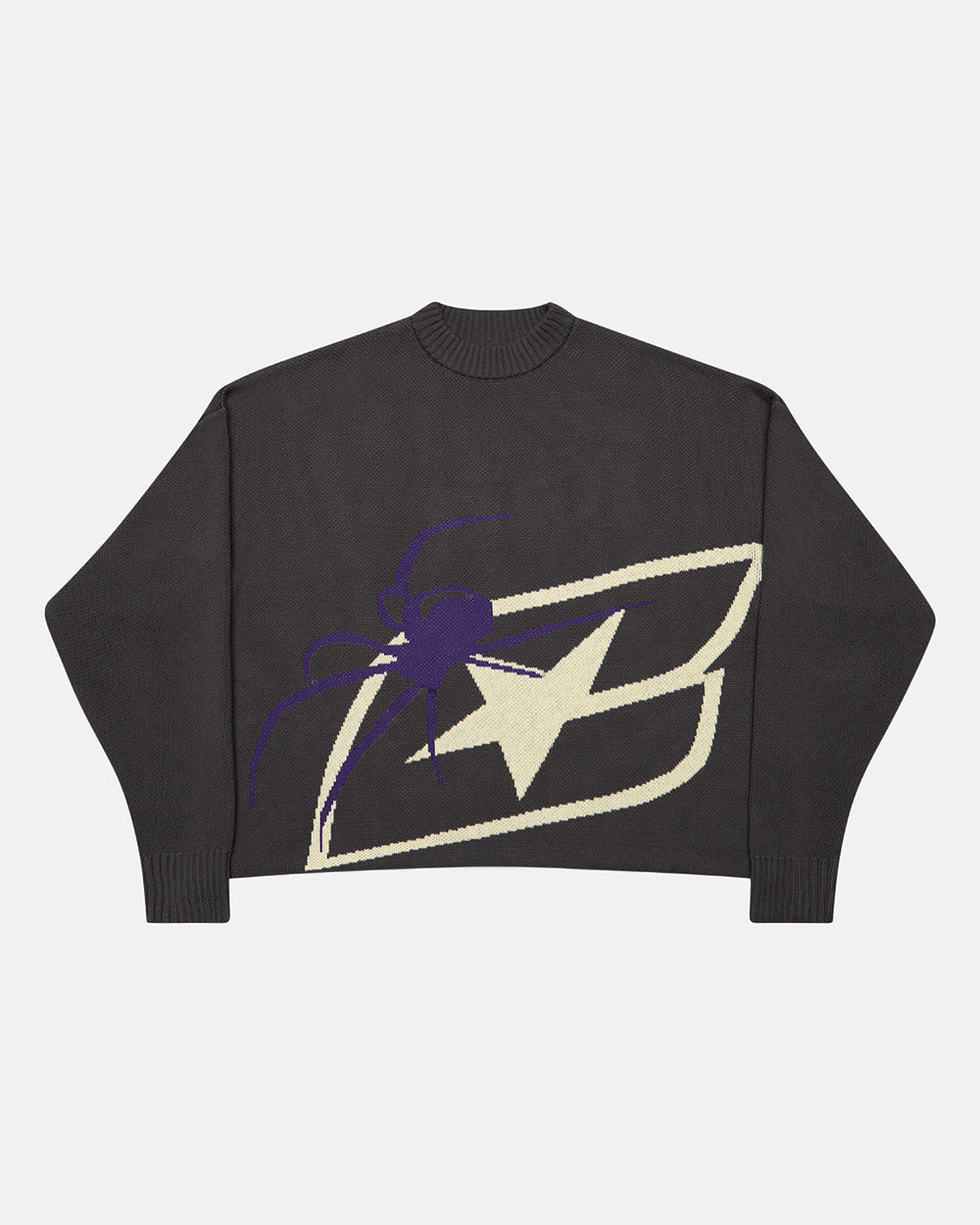 SPIDER KNIT GREY
