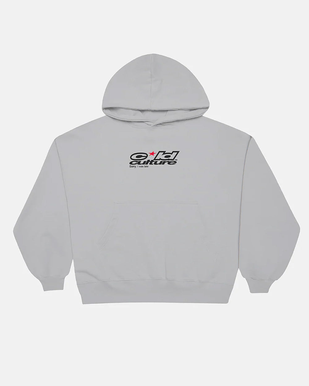 LATE HOODIE GREY