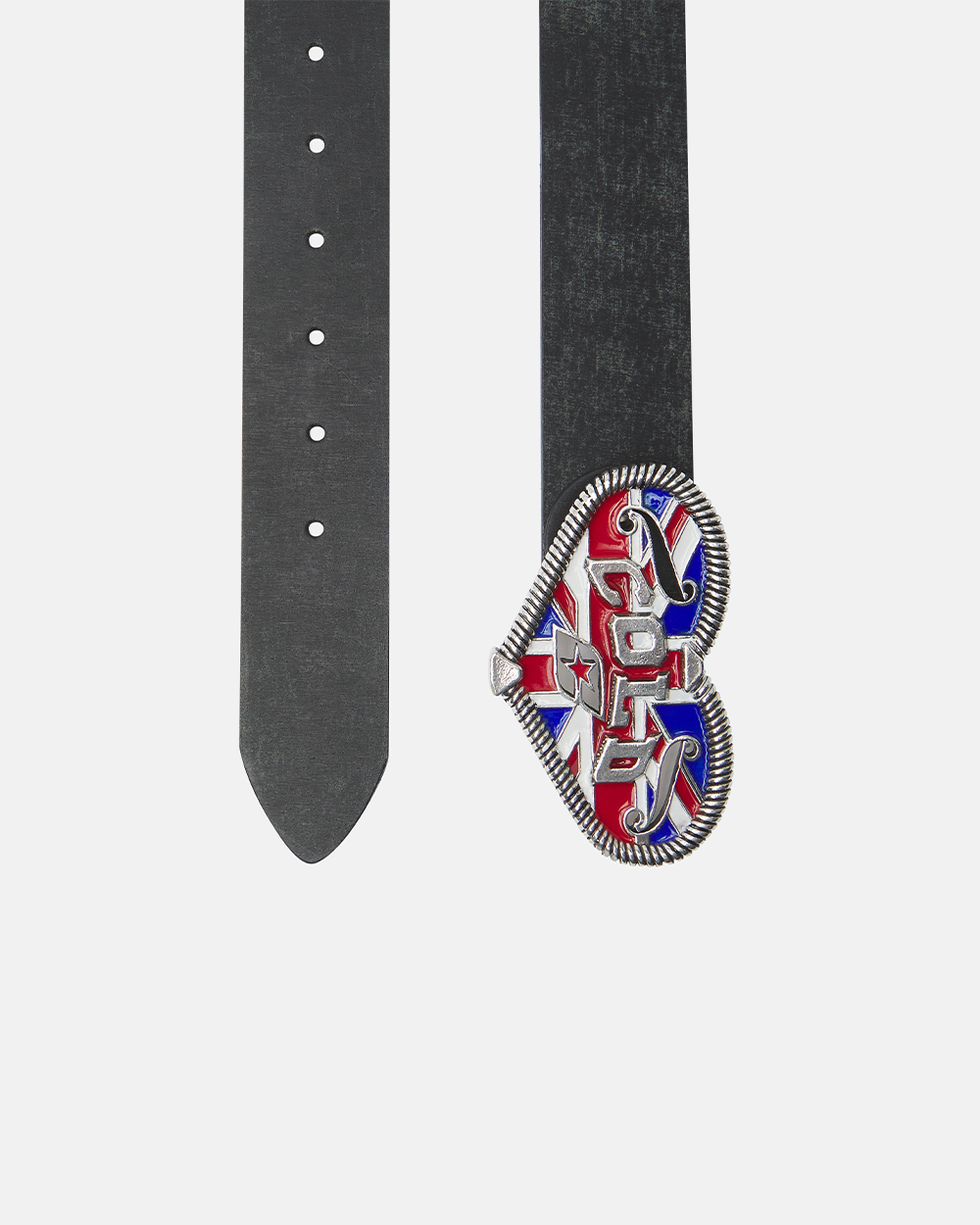 DIANA LEATHER BELT DUST BLACK