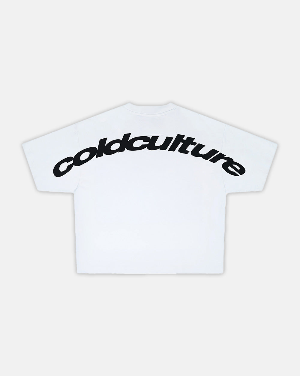CURVED TEE WHITE