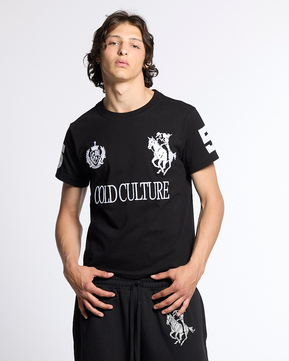RIDING CLUB TEE BLACK