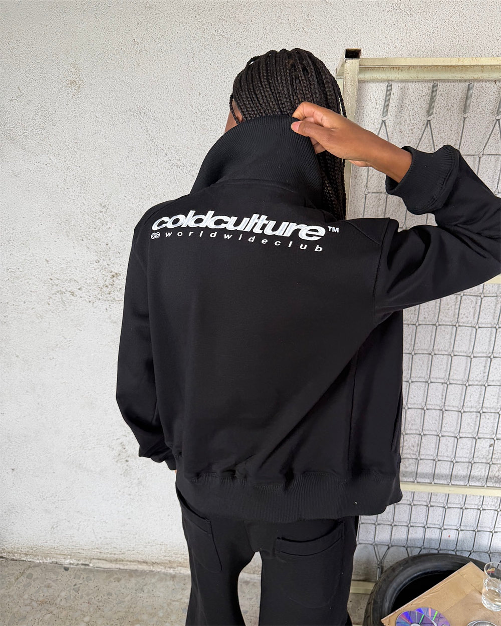 FIVE ZIP JACKET BLACK