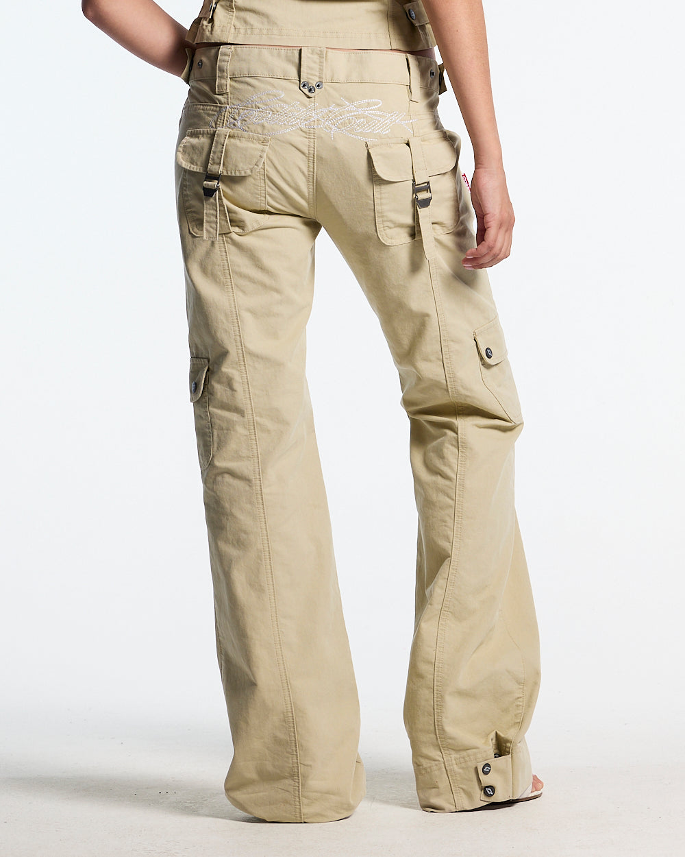 ARMY SCRIPT PANTS MILITARY GREEN