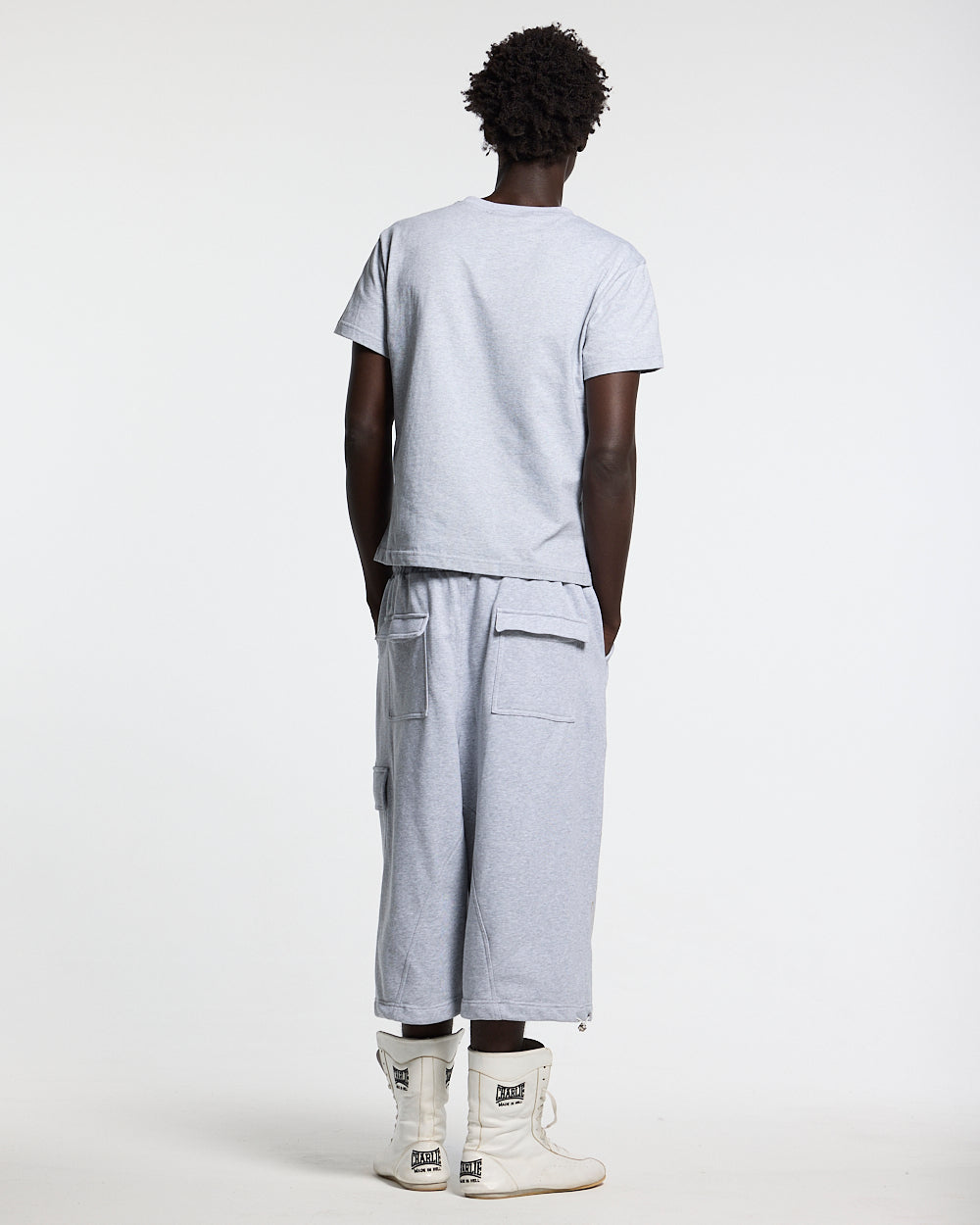 ICON TEE HEATHER GREY