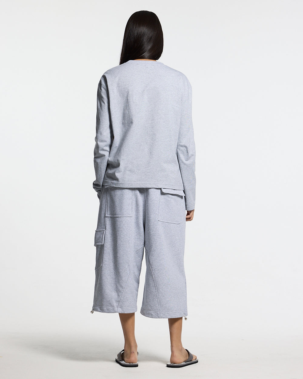 ICON PARACHUTE SHORT HEATHER GREY