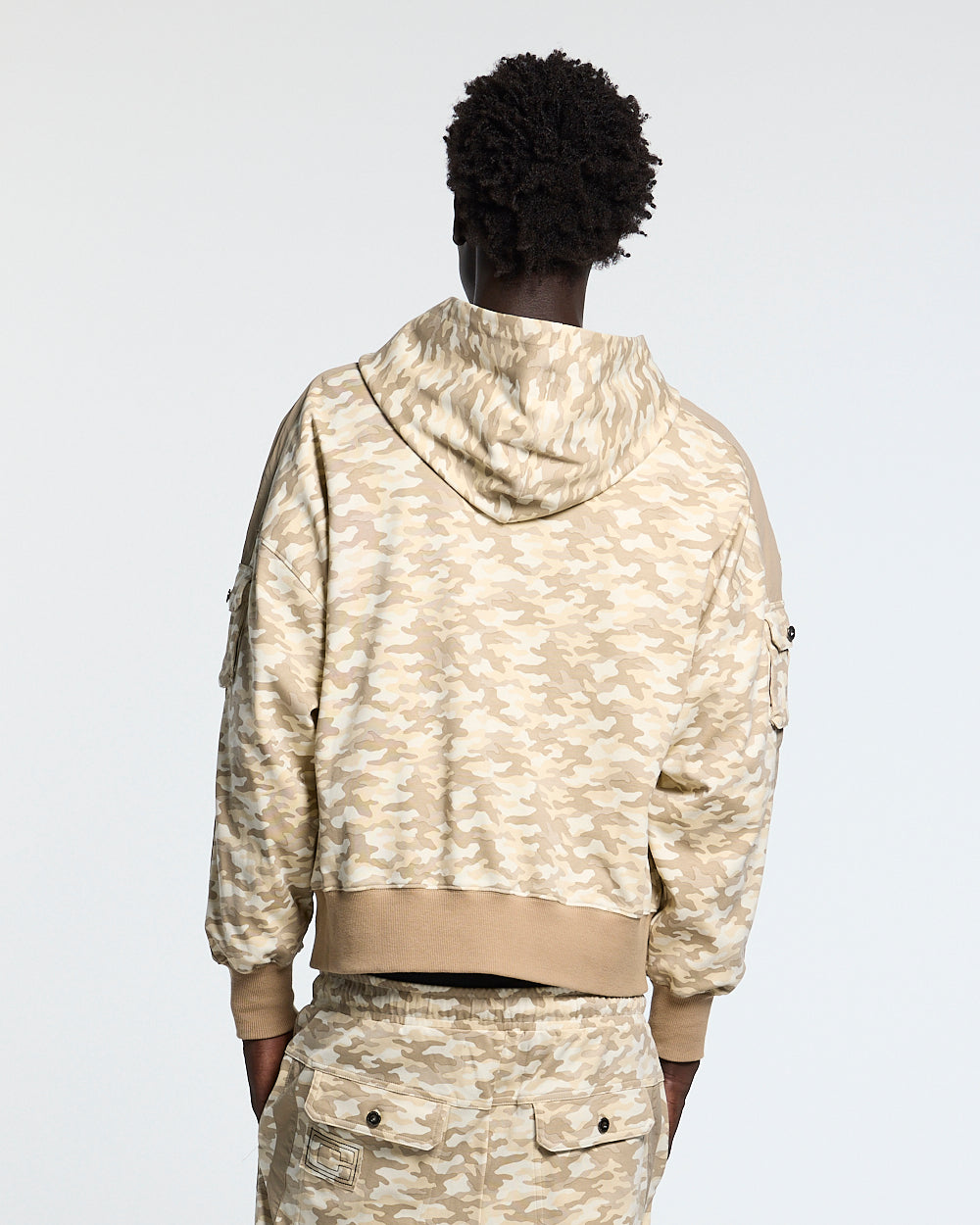 NEUTRAL FIELD ZIP HOODIE CAMO