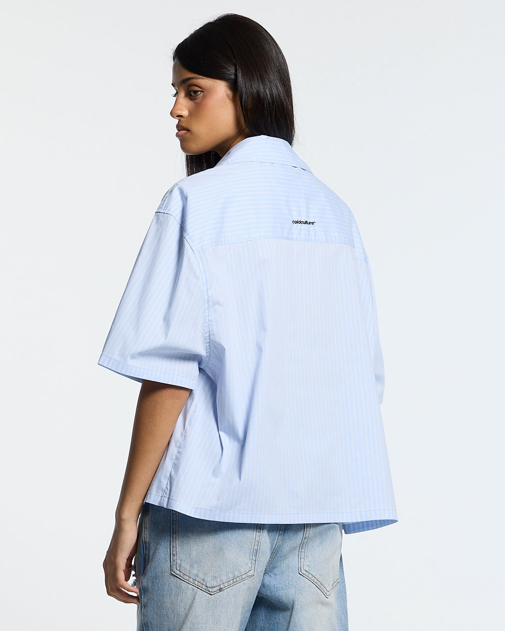 SUN DISTRESS SHIRT BLUE