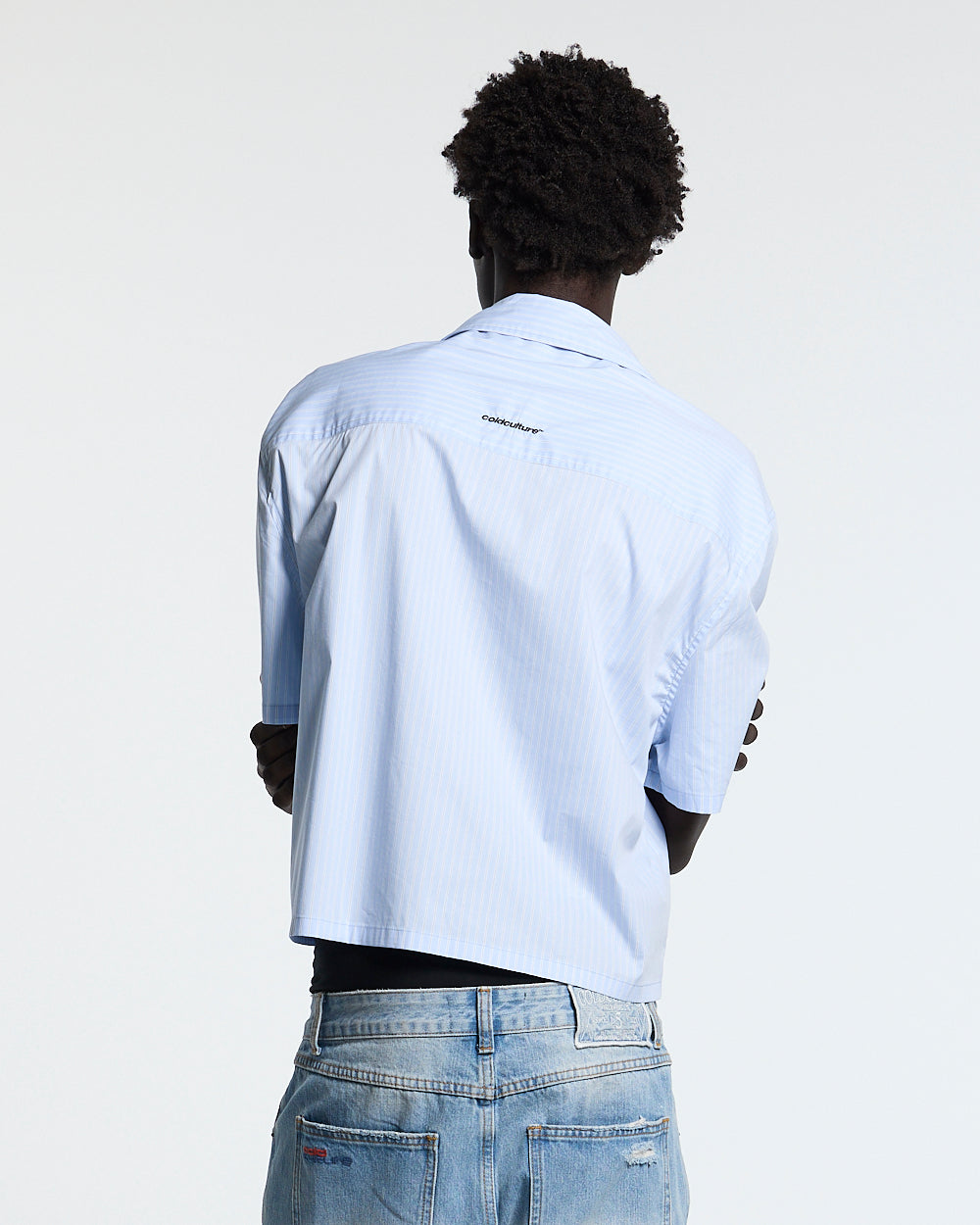 SUN DISTRESS SHIRT BLUE