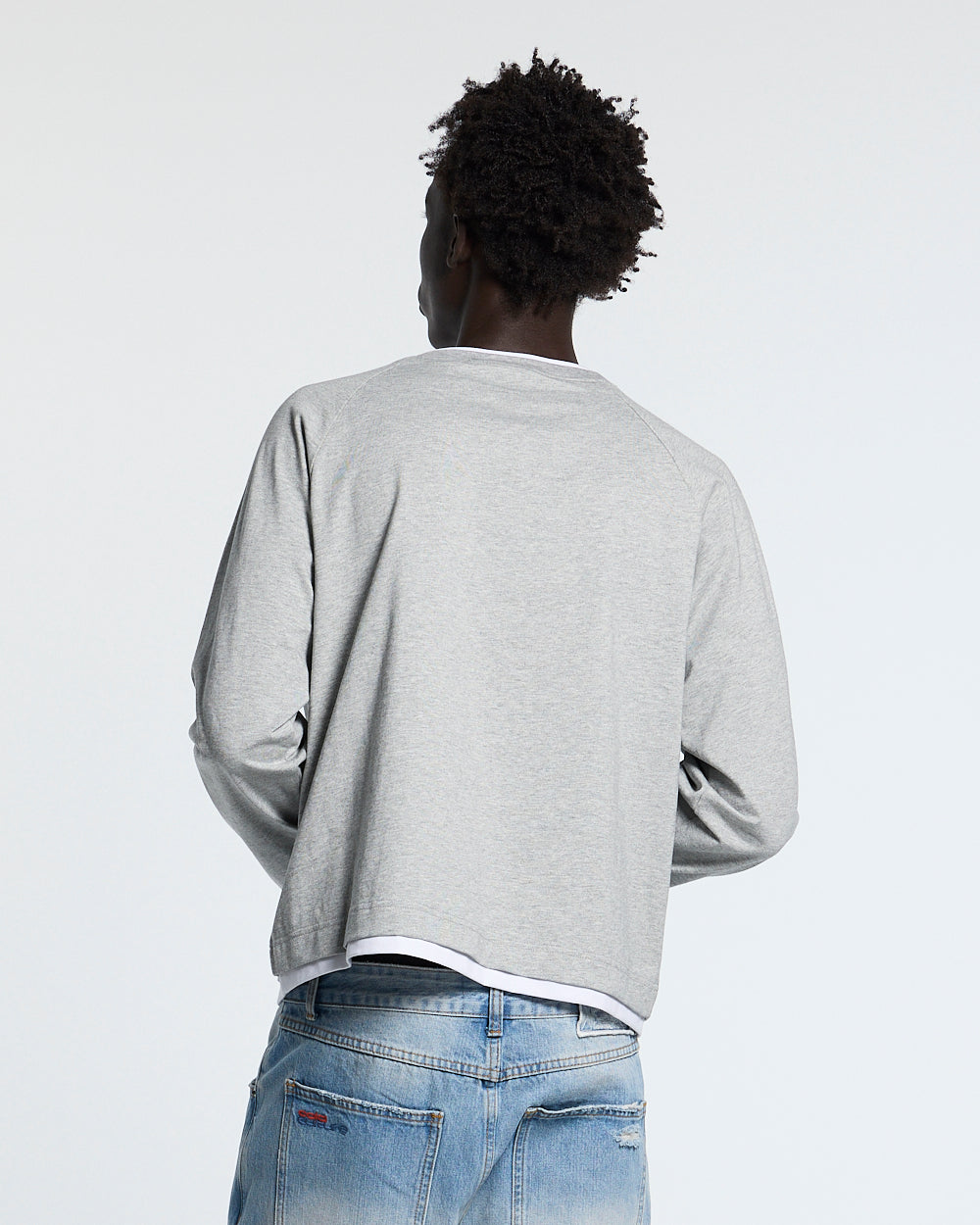 CAPUCCINO LONGSLEEVE HEATHER GREY