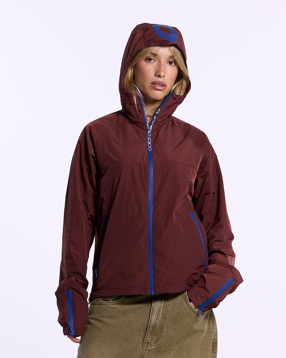 ARCTIC WINDBREAKER BURGUNDY - Cold Culture #woman