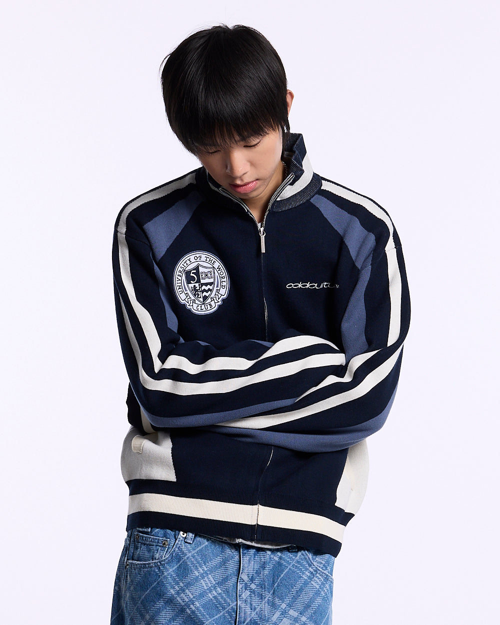 POLE KNIT NAVY - Cold Culture #man