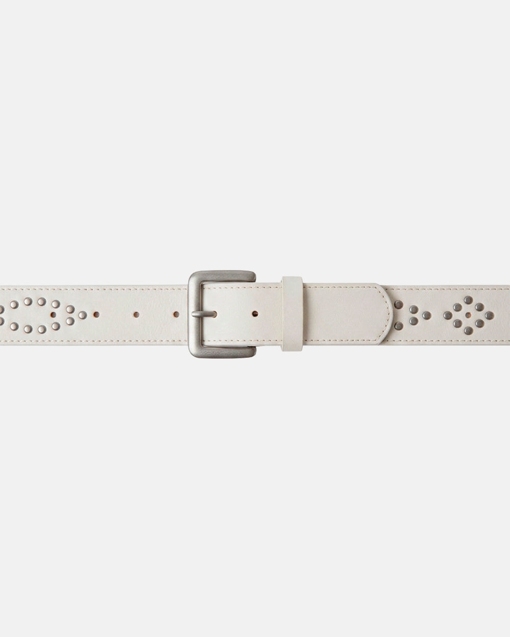 SPIKES BELT WHITE - Cold Culture #packshot