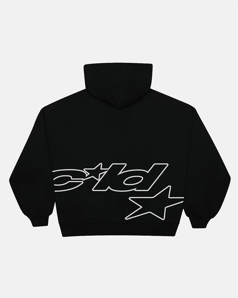 DEFENSE ZIP HOODIE BLACK