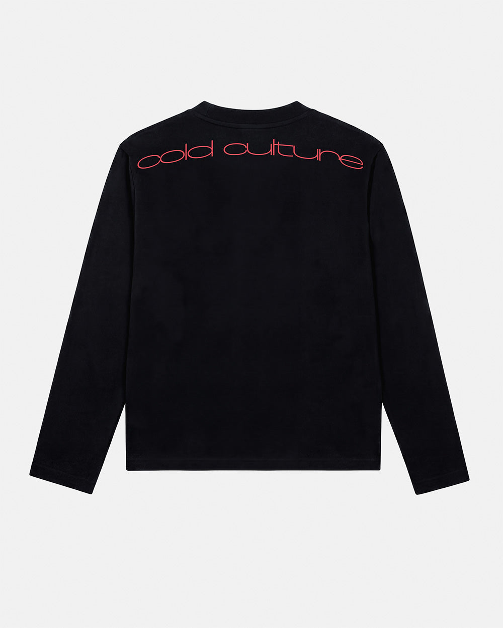 FEATHERED LONGSLEEVE BLACK