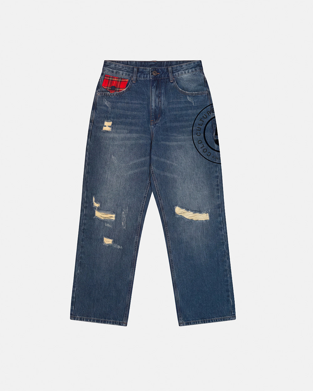 GRUNGE V1 PANTS DARK BLUE